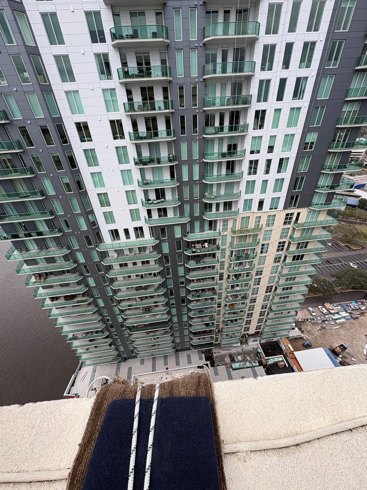 Professional caulking work